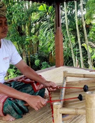 Balinese Gamelan Music Lesson Indonesia